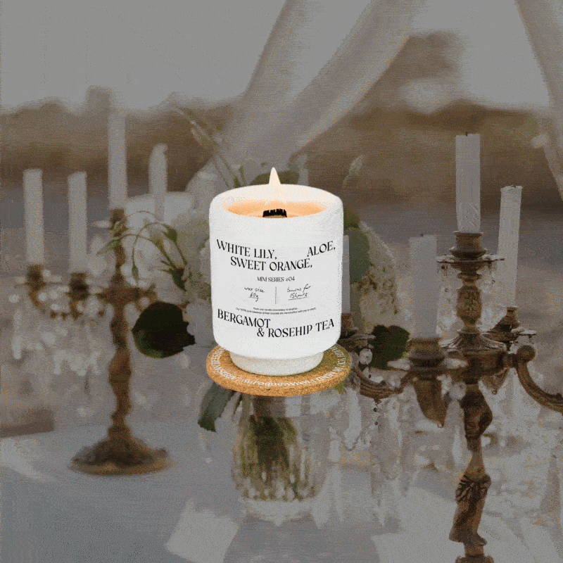 MINI SERIES #04 - White Lily, Sweet Orange, Bergamot, Aloe & Rosehip Tea