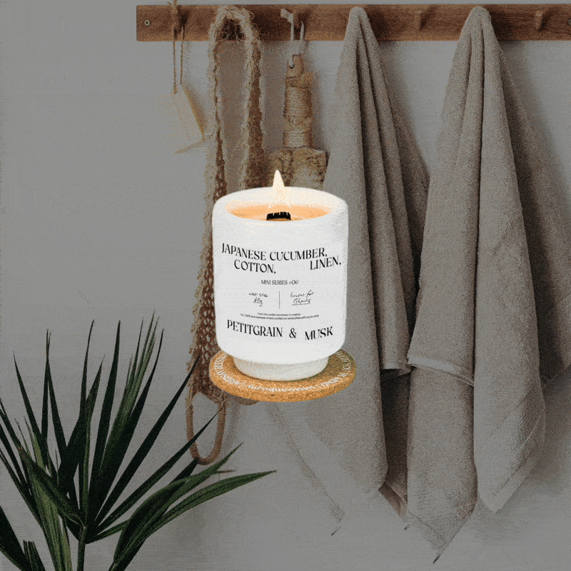 MINI SERIES #06 - Japanese Cucumber, Cotton, Linen, Petitgrain & Musk