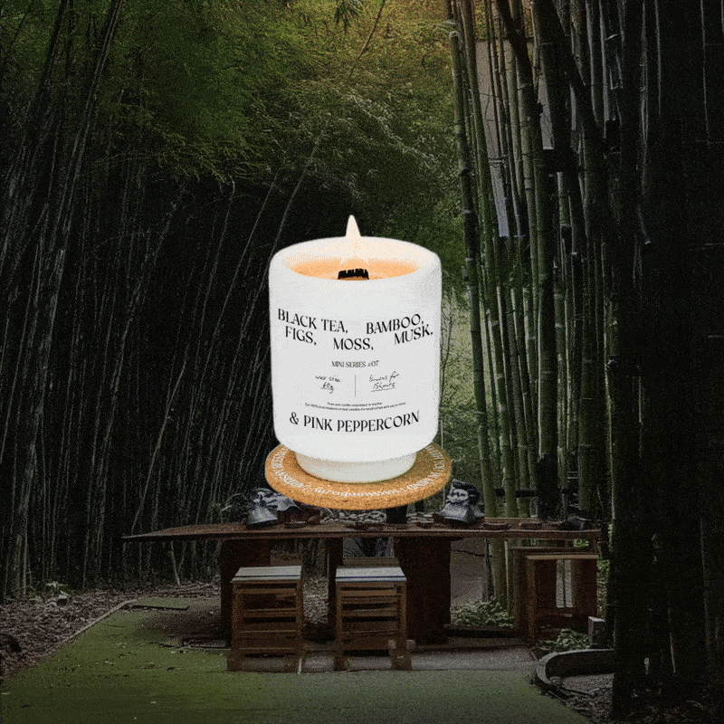 MINI SERIES #07 - Black Tea, Bamboo, Figs, Moss, Musk & Pink Peppercorn