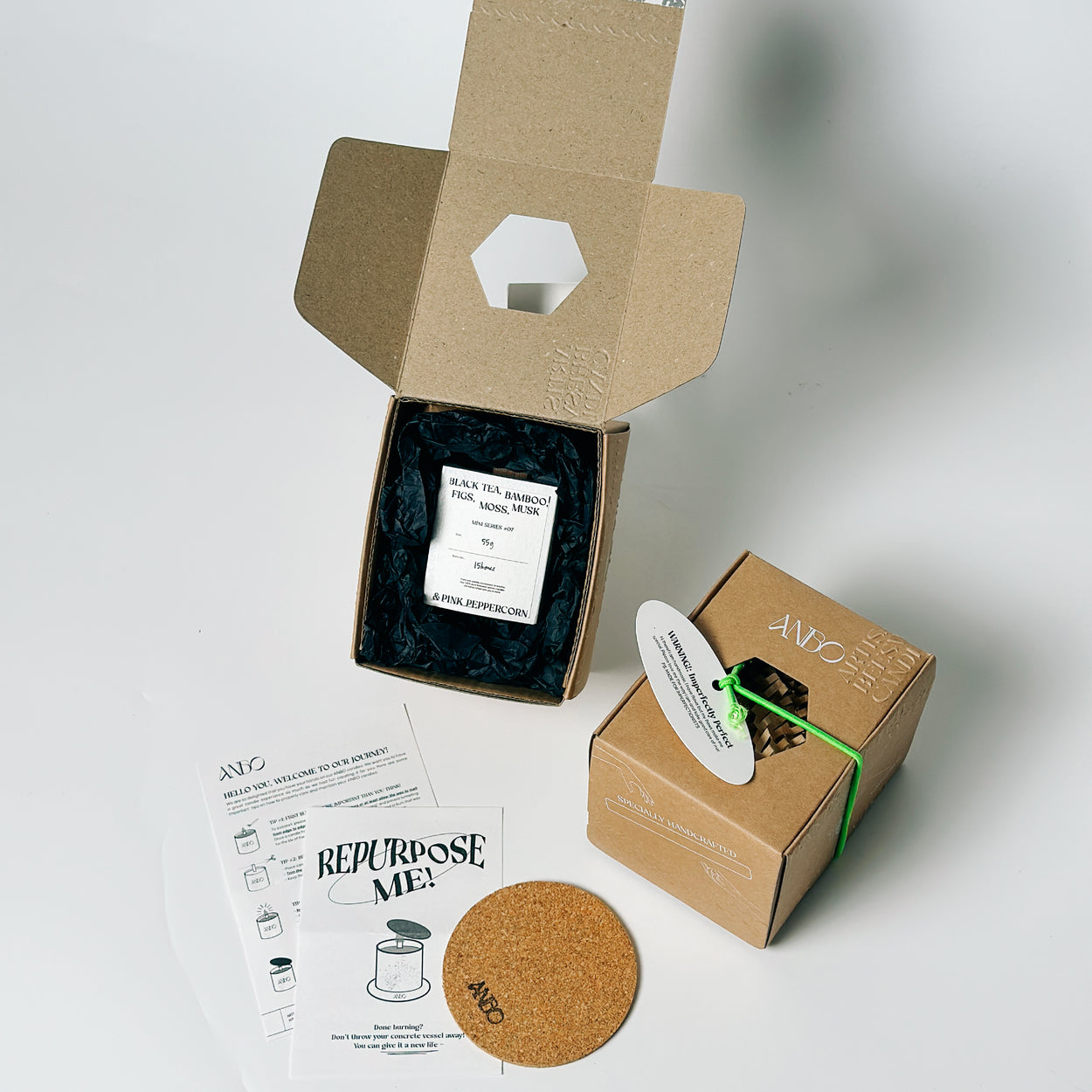 MINI SERIES #06 - Japanese Cucumber, Cotton, Linen, Petitgrain & Musk