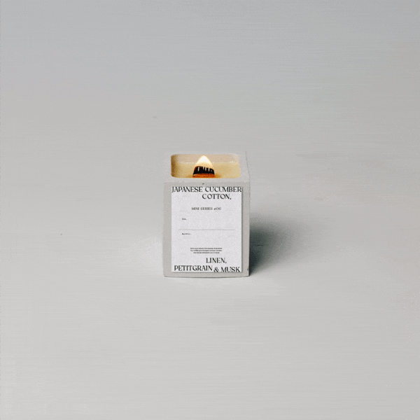 MINI SERIES #06 - Japanese Cucumber, Cotton, Linen, Petitgrain & Musk