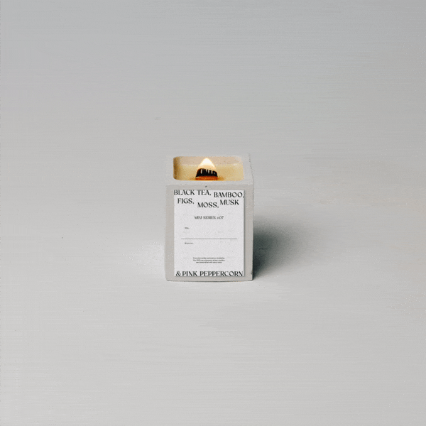 MINI SERIES #07 - Black Tea, Bamboo, Figs, Moss, Musk & Pink Peppercorn