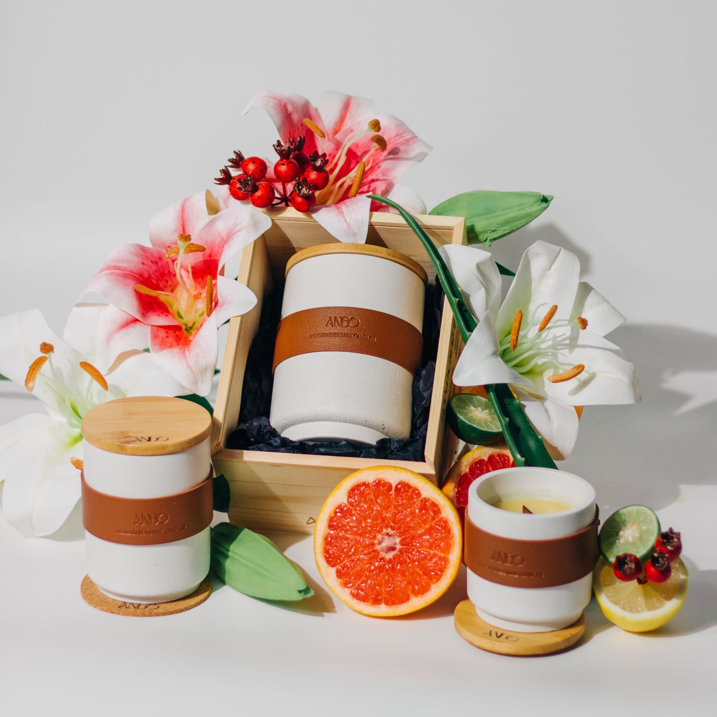 BESPOKE SERIES #04 - White Lily, Sweet Orange, Bergamot, Aloe & Rosehip tea