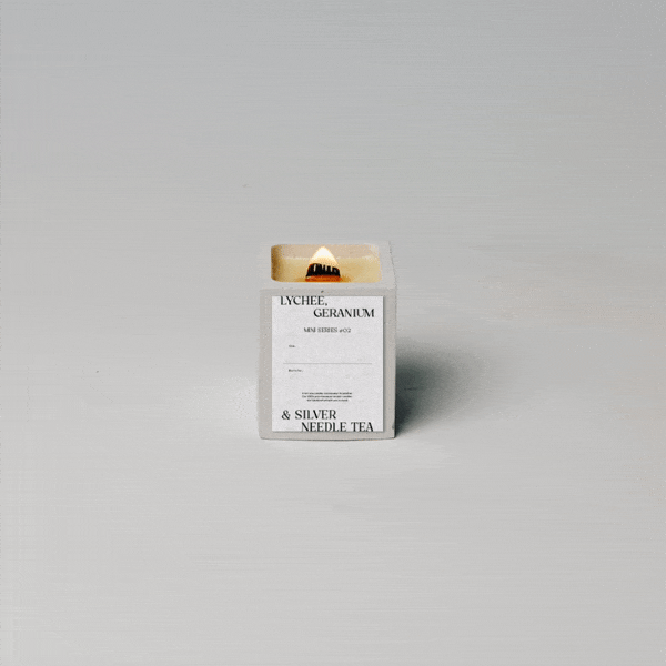 MINI SERIES #02 - Lychee, Geranium & Silver Needle Tea