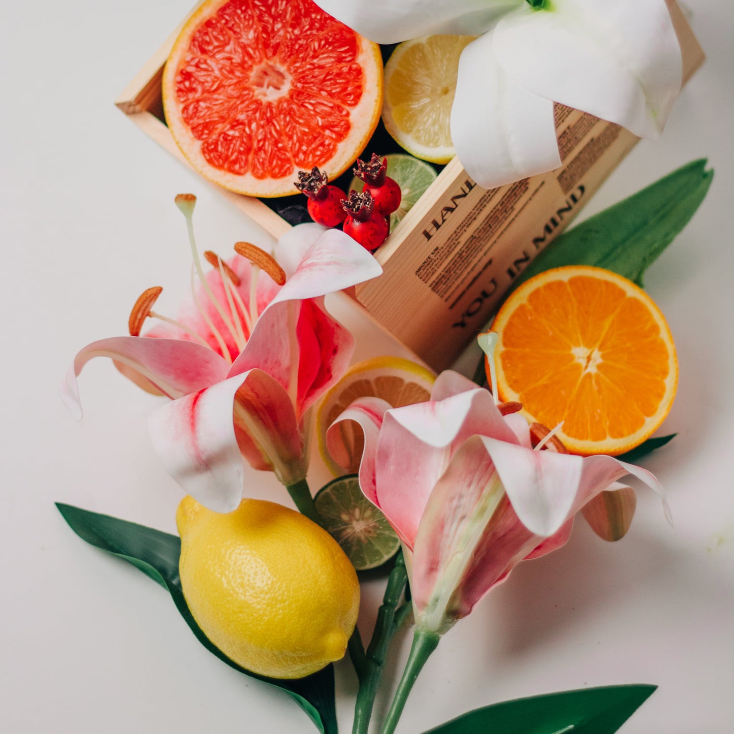 MINI SERIES #04 - White Lily, Sweet Orange, Bergamot, Aloe & Rosehip Tea